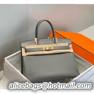 Reasonable Price Hermes Birkin 30cm Bag in Togo Leather 1227 Cloud Grey 2023