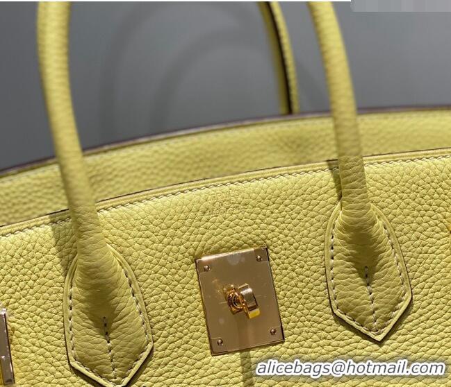 Trendy Design Hermes Birkin 30cm Bag in Togo Leather 1227 Chick Yellow 2023