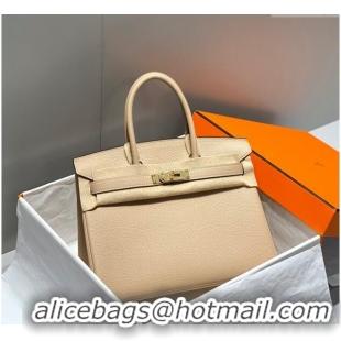 Shop Discount Hermes Birkin 30cm Bag in Togo Leather 1227 Coat Beige 2023