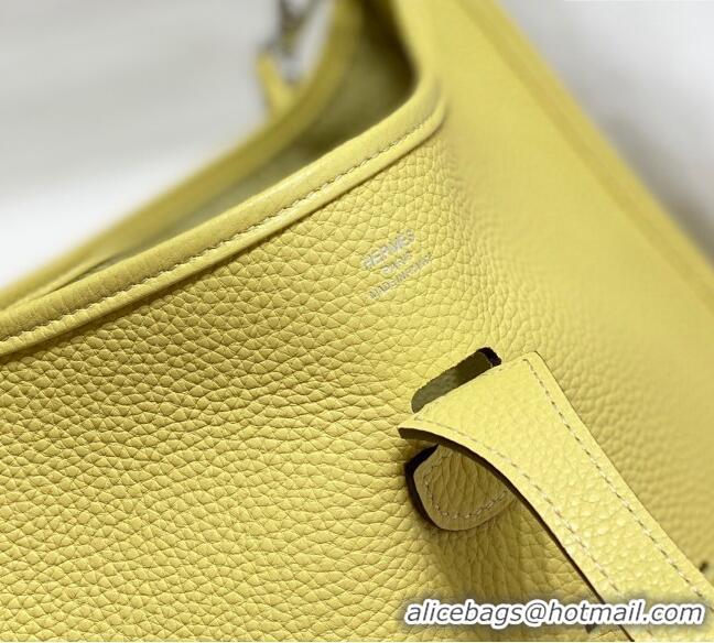 Best Quality Hermes Evelyne Bag 29cm in Togo  Leather H7056 Chick Yellow 2023