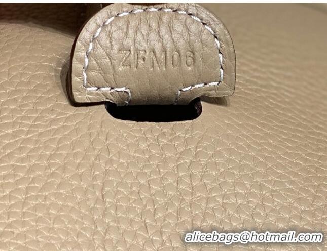 Pretty Style Hermes Evelyne Bag 29cm in Togo Leather H7056 Dove Grey 2023