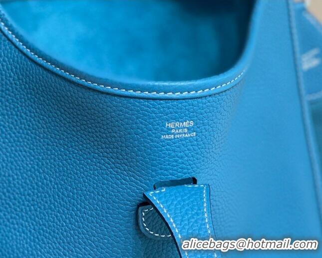 Market Sells Hermes Evelyne Bag 29cm in Togo Leather H7056 Denim Blue 2023