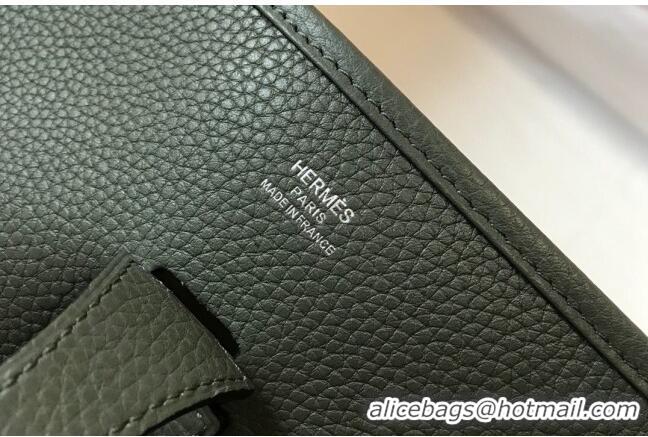 Top Design Hermes Evelyne Bag 29cm in Togo Leather H7056 Almond Green 2023