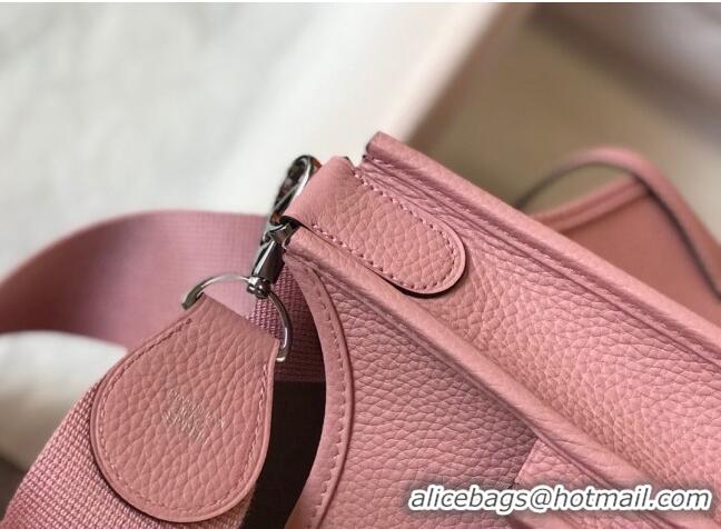 Super Quality Hermes Evelyne Bag 29cm in Togo Leather H7056 Milk Shake Pink 2023