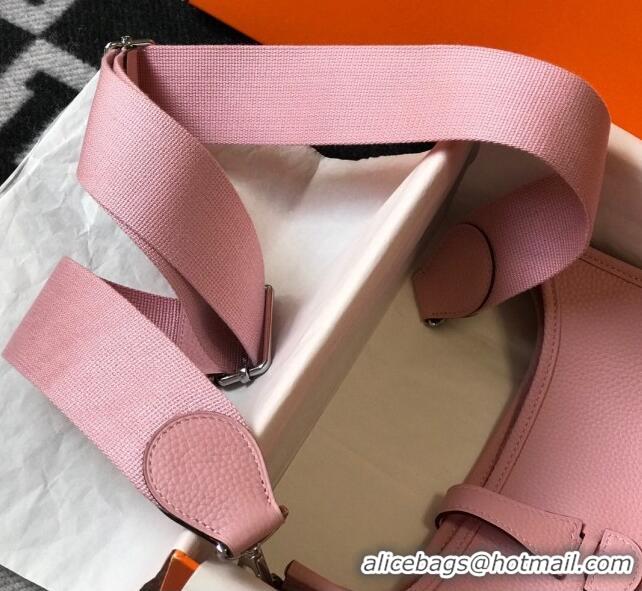 Super Quality Hermes Evelyne Bag 29cm in Togo Leather H7056 Milk Shake Pink 2023