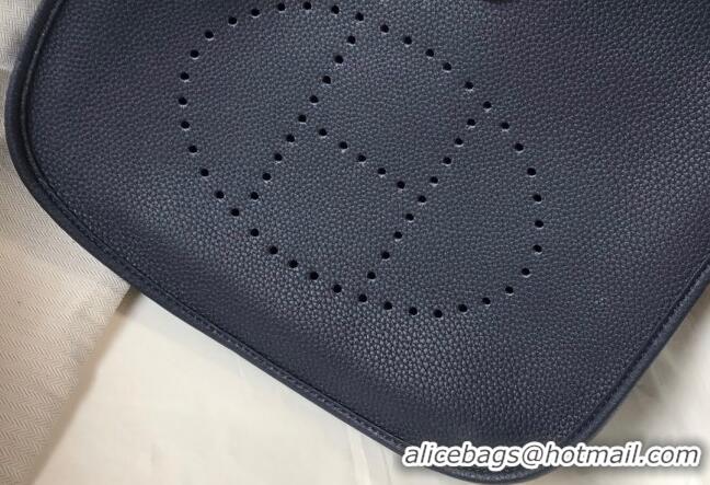 Inexpensive Hermes Evelyne Bag 29cm in Togo Leather H7056 Stone Blue 2023