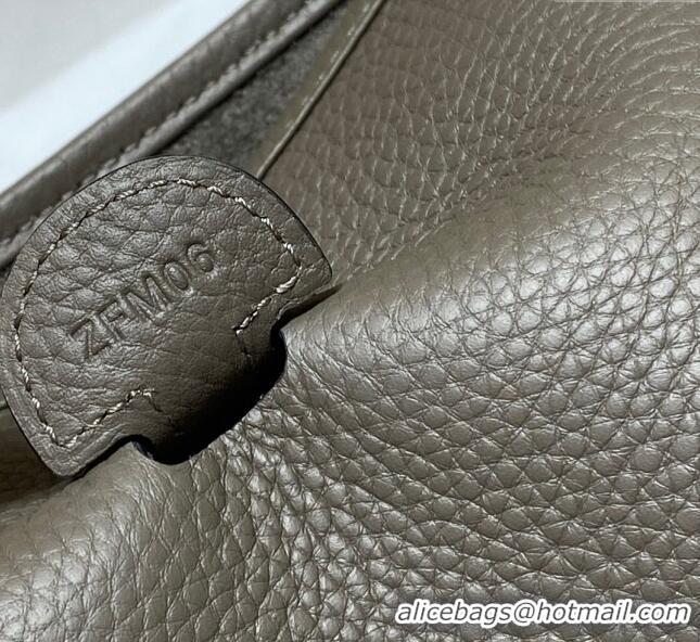 Reasonable Price Hermes Evelyne Bag 29cm in Togo Leather H7056 Tin Grey 2023