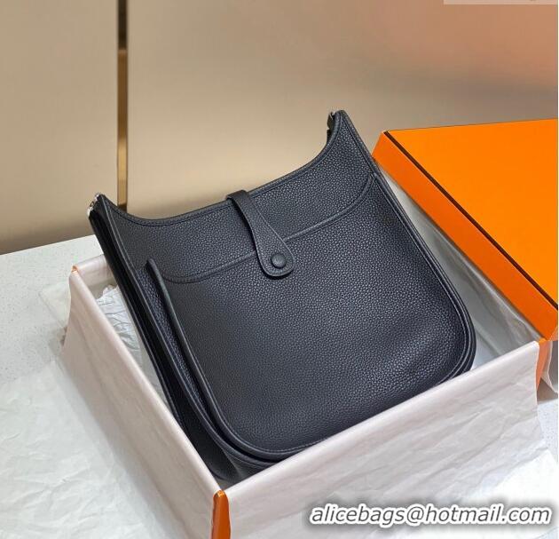 Promotional Hermes Evelyne Bag 29cm in Togo Leather H7056 Black 2023