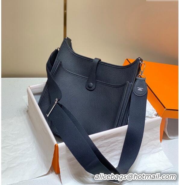 Promotional Hermes Evelyne Bag 29cm in Togo Leather H7056 Black 2023