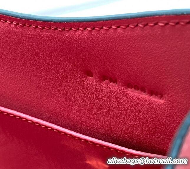 Famous Brand Hermes Constance Bag 23cm in Epsom Leather with Mirror H3038 Rose Lipstick Pink/Gold 2023 ( Half Handmade)