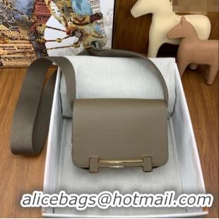 Buy Cheap Hermes Geta Bag in Chevre Mysore Leather H2903 Etoupe Grey 2023 (All Handmade)