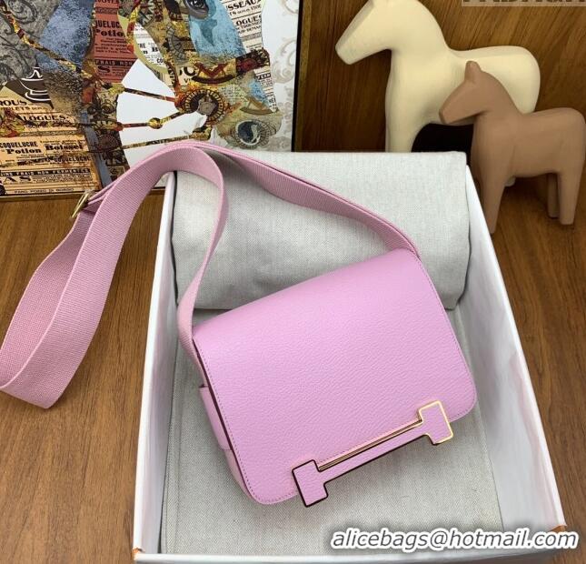 Super Quality Hermes Geta Bag in Chevre Mysore Leather H2903 Mallow 2023(All Handmade)