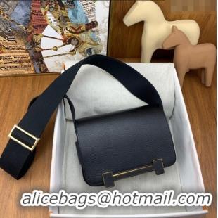 Top Quality Hermes Geta Bag in Chevre Mysore Leather H2903 Black 2023 (All Handmade)