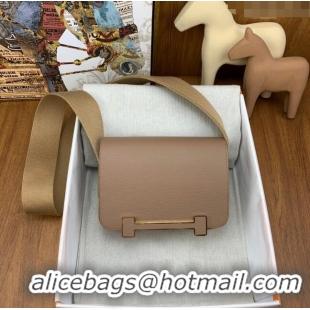 Top Quality Hermes Geta Bag in Chevre Mysore Leather H2903 Grey 2023(All Handmade)