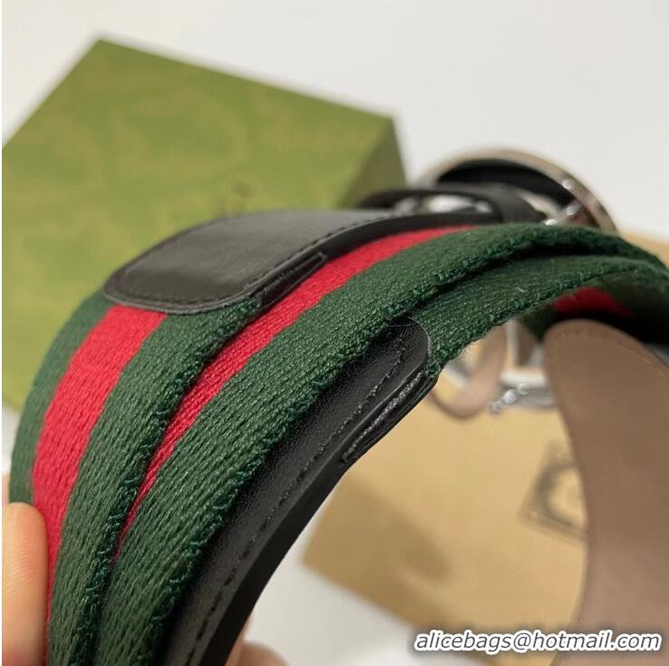 Top Quality Gucci Web Belt with G Buckle Width 40MM GUB0154