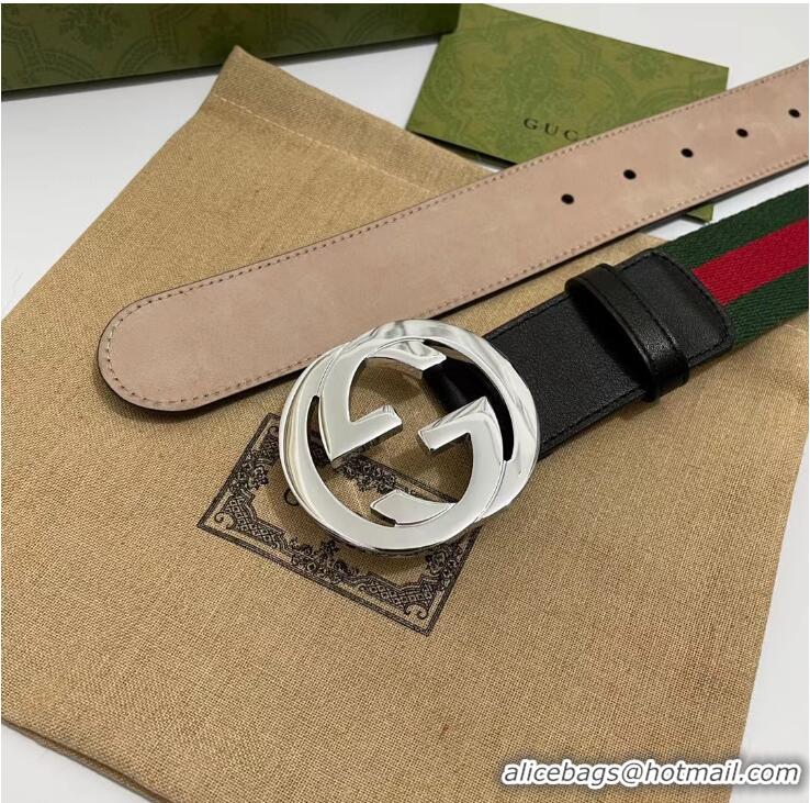 Top Quality Gucci Web Belt with G Buckle Width 40MM GUB0154