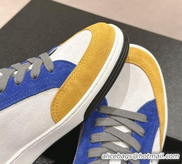 Good Looking Chanel Suede Sneakers Yellow/Other 424152