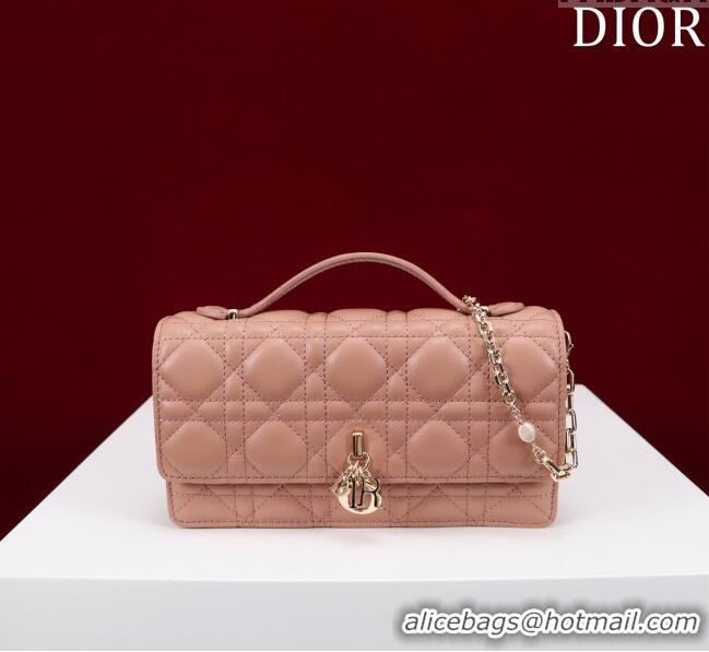 Most Popular Dior My Dior Mini Bag in Rose des Vents Cannage Lambskin 0980 2024