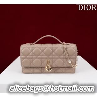 Reasonable Price Dior My Dior Mini Bag in Warm Cannage Lambskin 0980 Taupe 2024