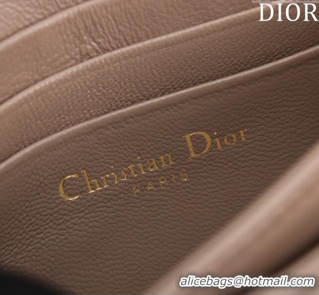 Reasonable Price Dior My Dior Mini Bag in Warm Cannage Lambskin 0980 Taupe 2024