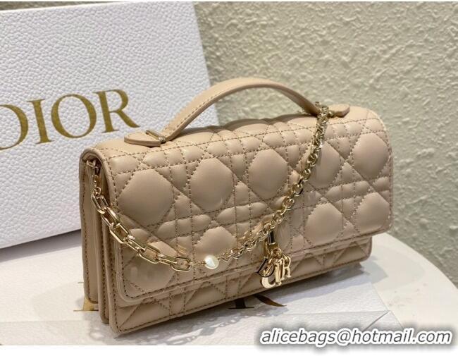 Promotional Dior My Dior Mini Bag in Beige Cannage Lambskin 0980 2024