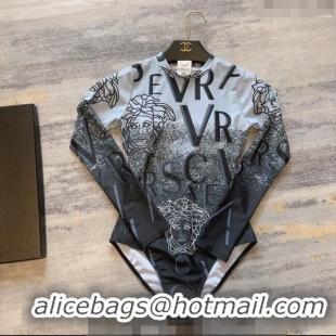 Super Quality Versace Swimwear 0509 Black/Grey 2024