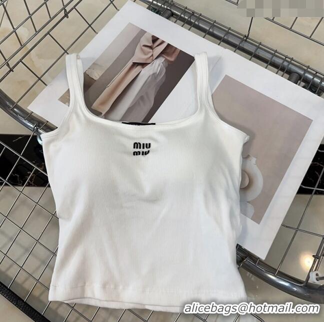 ​New Release Creation Miu Miu Vest 0509 White 2024