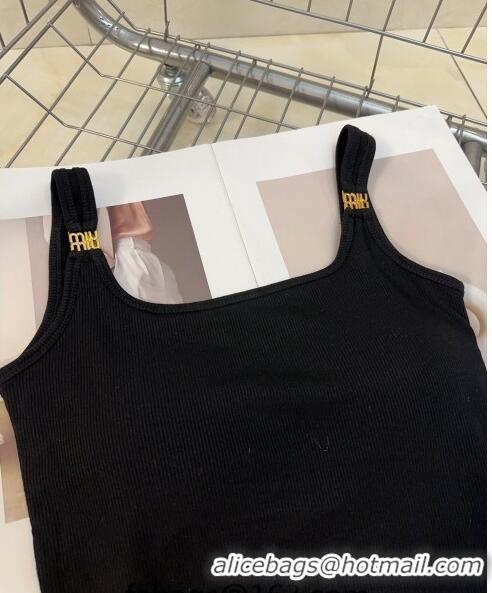 Buy Inexpensive Miu Miu Vest 0508 Black 2024