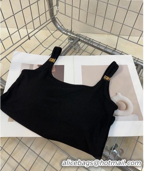 Buy Inexpensive Miu Miu Vest 0508 Black 2024