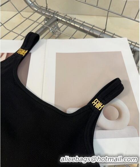 Buy Inexpensive Miu Miu Vest 0508 Black 2024