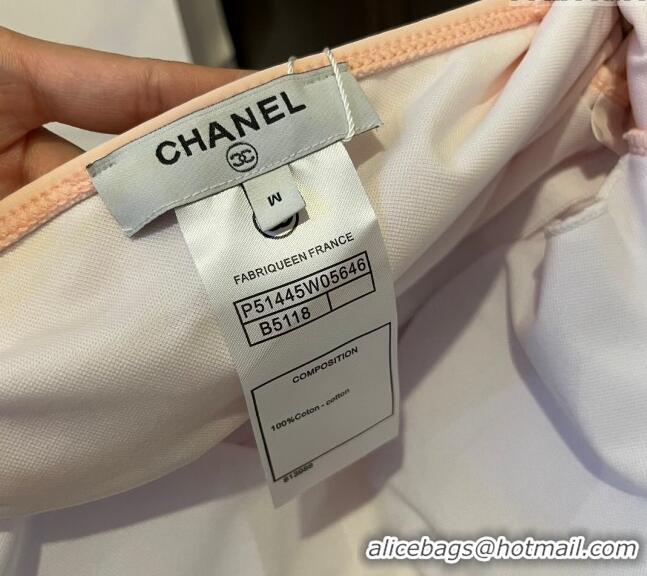 ​Grade Quality Chanel Swimwear 0509 Light Peach Pink 2024