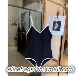 Best Price Chanel Swimwear with CC 050942 Black 2024