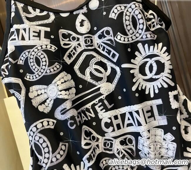 ​Traditional Specials Chanel Swimwear 050902 White/Black 2024