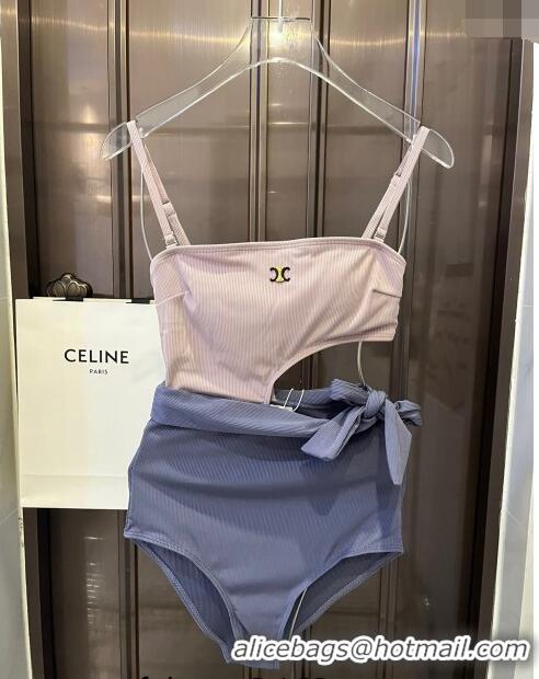 ​Reasonable Price Celine Swimwear with 050901 Bow Pink/Blue 2024