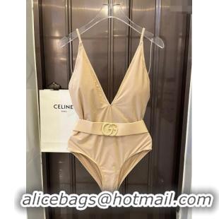 New Fashion Gucci Swimwear 050901 Beige 2024