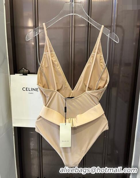 New Fashion Gucci Swimwear 050901 Beige 2024