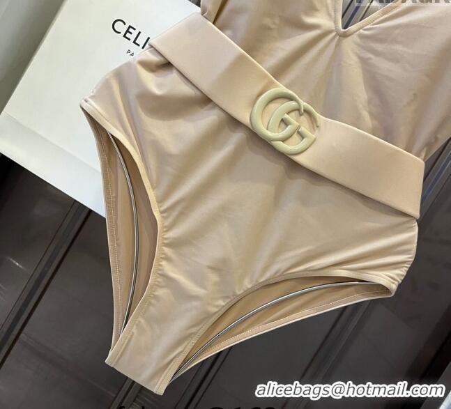 New Fashion Gucci Swimwear 050901 Beige 2024