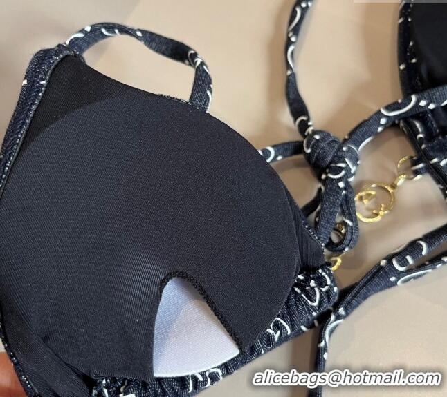 ​Cheapest Gucci Swimwear with GG and Chain G0509 Black 2024