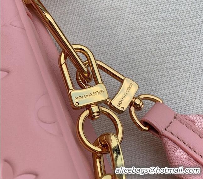 Most Popular Louis Vuitton Coussin in Monogram Leather Bag PM M59276 Light Pink