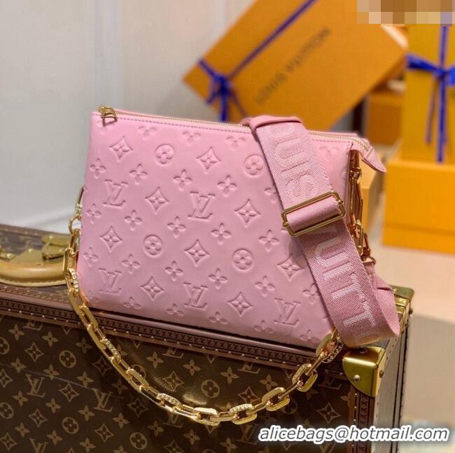 Most Popular Louis Vuitton Coussin in Monogram Leather Bag PM M59276 Light Pink