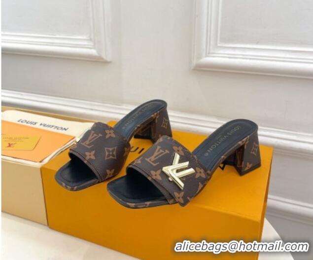 Buy Discount Louis Vuitton Shake Slide Sandals 5.5cm in Classic Monogram Canvas 426054