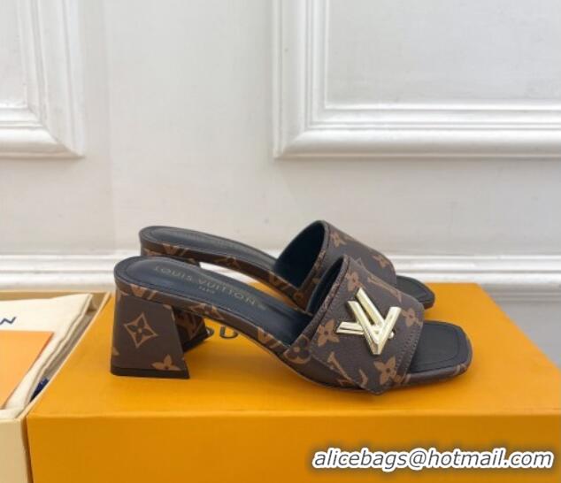 Buy Discount Louis Vuitton Shake Slide Sandals 5.5cm in Classic Monogram Canvas 426054