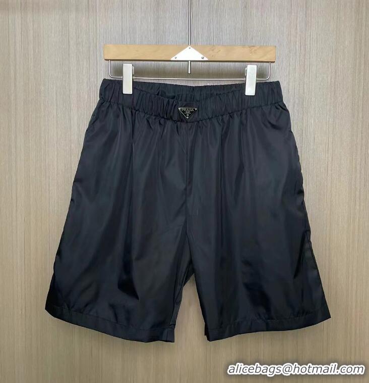 Best Price Unique Grade Prada Re-Nylon Swim Trunks PA252 Black