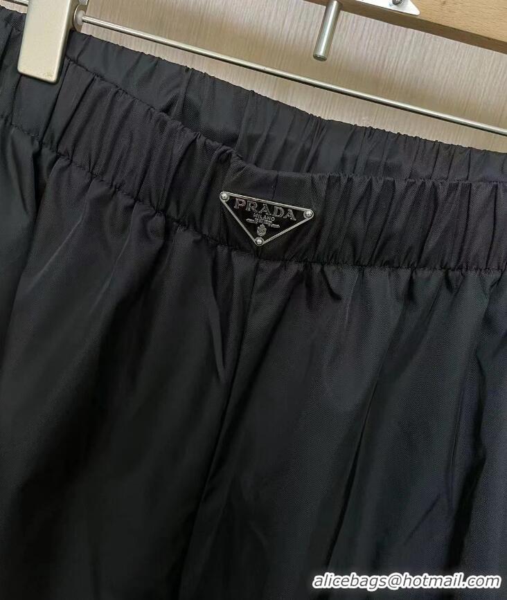 Best Price Unique Grade Prada Re-Nylon Swim Trunks PA252 Black