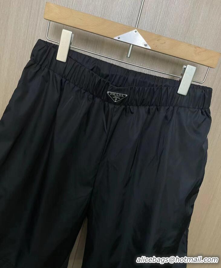 Best Price Unique Grade Prada Re-Nylon Swim Trunks PA252 Black