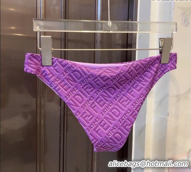 Grade Design Fendi Swimwear 050901 Purple 2024