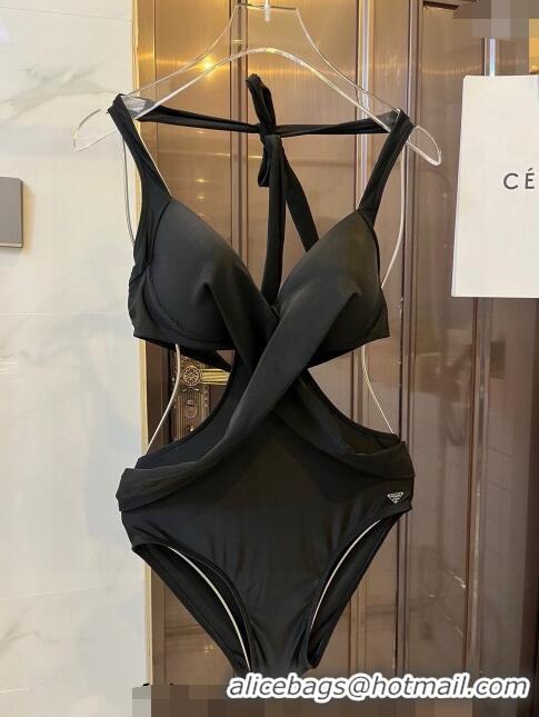 New Style Prada Swimwear 050938 Black 2024