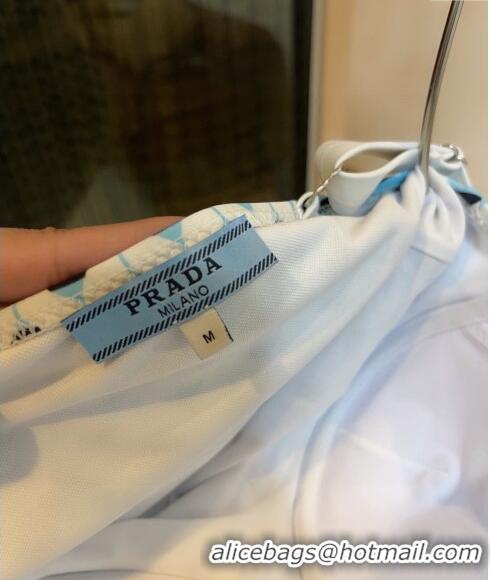 Best Quality Prada Swimwear 050902 Light Blue 2024