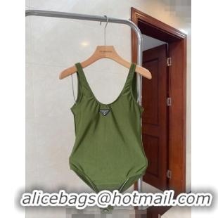 Low Price Prada Swimwear 050902 Green 2024