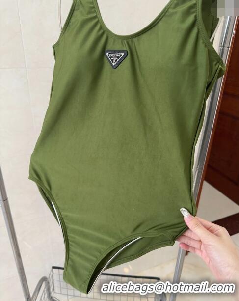 Low Price Prada Swimwear 050902 Green 2024